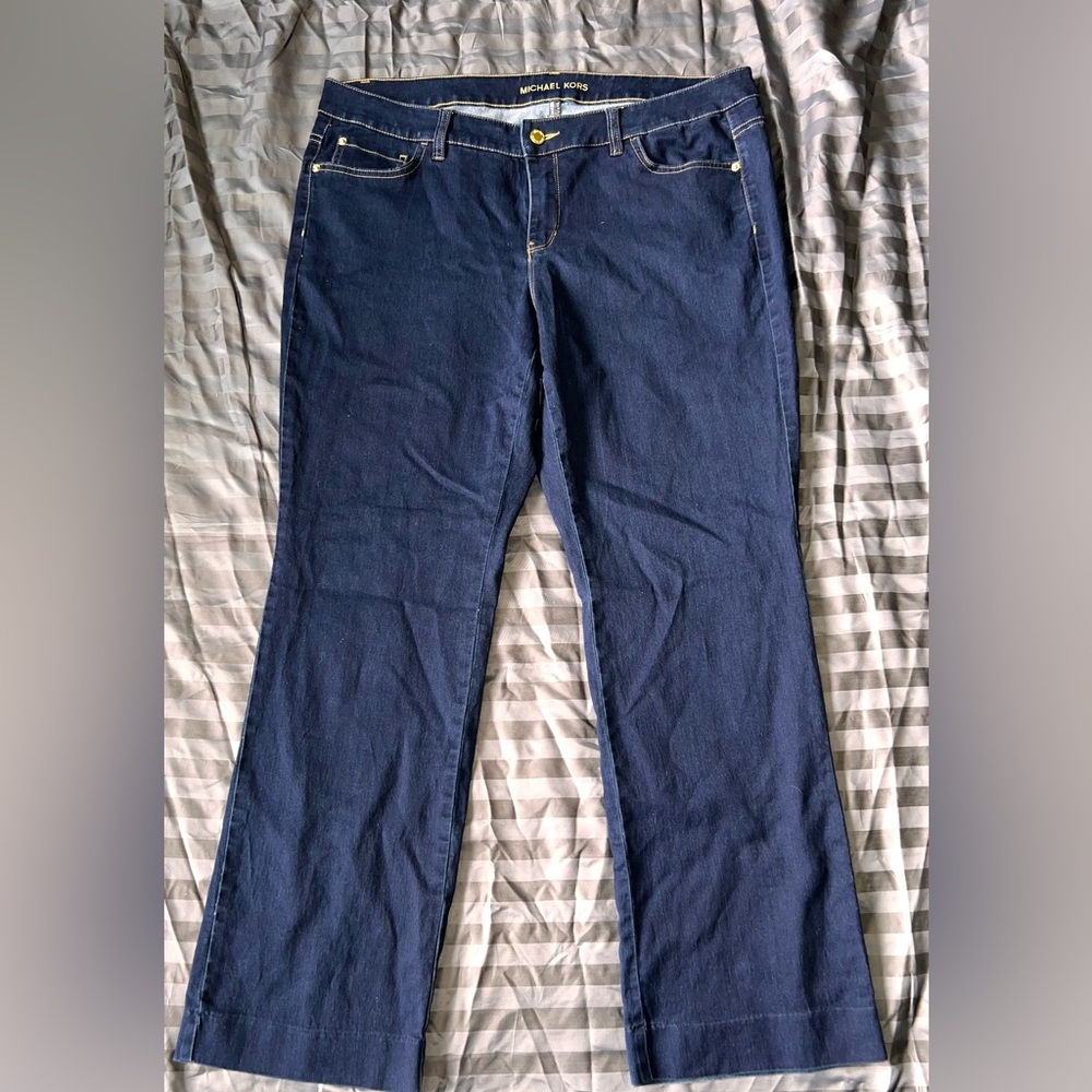 Michael Kors dark blue plus size 18w jeans